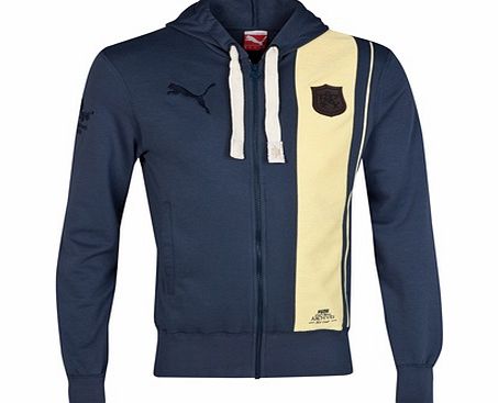 Puma Arsenal Archives Zip Through Hooded Top 746484-25