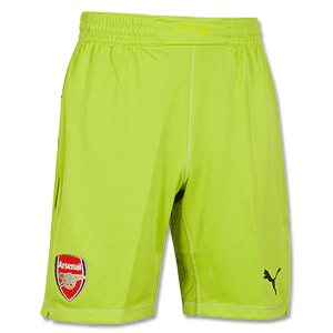 Puma Arsenal Away GK Shorts 2014 2015