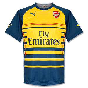 Puma Arsenal Blue Pre-Match Top 2014 2015