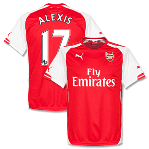 Puma Arsenal Home Alexis Shirt 2014 2015