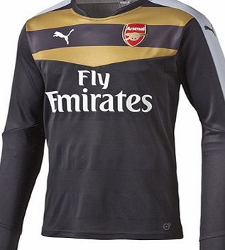Puma Arsenal Home Goalkeeper Shirt 2015/16 Black