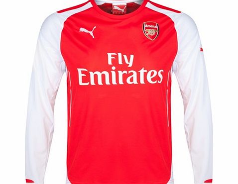 Puma Arsenal Home Shirt 2014/15 - Long Sleeve - Kids