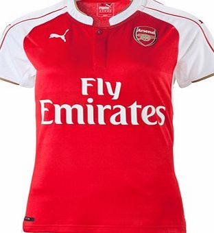 Puma Arsenal Home Shirt 2015/16 - Womens Red 747580-01