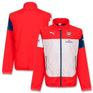 Arsenal Leisure Jacket - Red 2014 2105