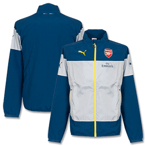 Puma Arsenal Navy Leisure Jacket 2014 2015