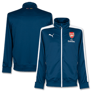 Arsenal T7 Anthem Jacket - Navy 2014 2015