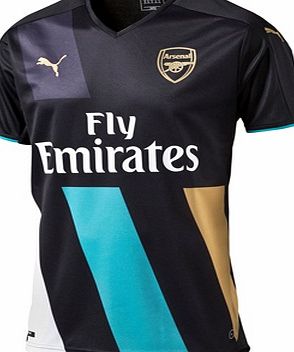 Puma Arsenal Third Shirt 2015/16 Black 747570-04