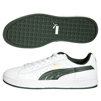 Puma Basket II Trainers - White/Duffel Bag.