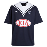Puma Bordeaux Home Replica Shirt - Navy.