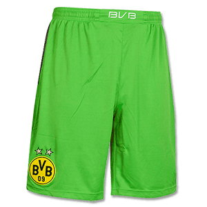 Borussia Dortmund Green GK Shorts 2013 2014