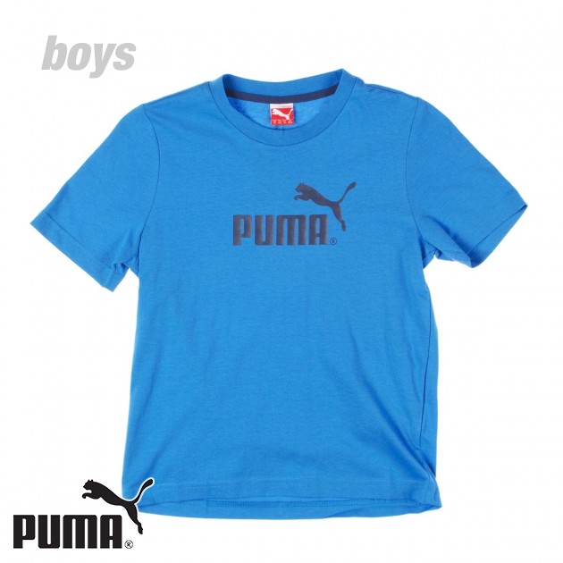 Boys Puma Origin T-Shirt - French Blue