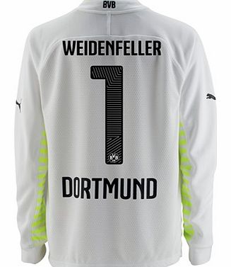 BVB Away Goalkeeper Shirt 2014/15 White with