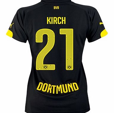 Puma BVB Away Shirt 2014/15 - Womens Black with Kirch