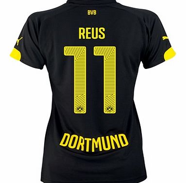 Puma BVB Away Shirt 2014/15 - Womens Black with Reus