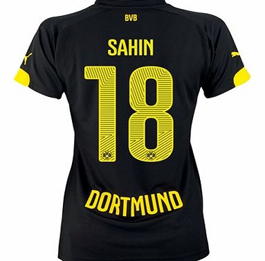 Puma BVB Away Shirt 2014/15 - Womens Black with Sahin