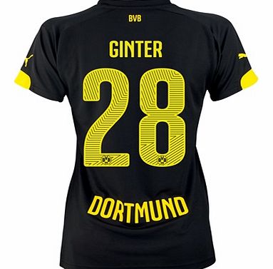 Puma BVB Away Shirt 2014/15 - Womens with Ginter 28