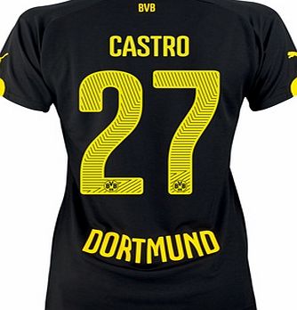 Puma BVB Away Shirt 2014/16 - Womens with Castro 27