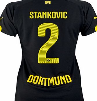 Puma BVB Away Shirt 2014/16 - Womens with Stankovic 2