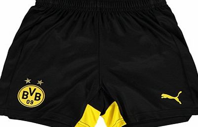 Puma BVB Home/Away Shorts 2015/16 - Kids Black