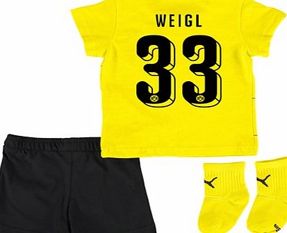 Puma BVB Home Baby Kit 2015/16 Yellow with Weigl 33