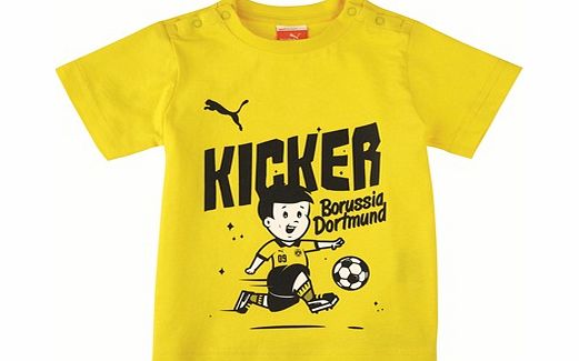 Puma BVB Minicats Kicker Graphic T-Shirt - Infants