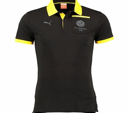 Puma BVB T7 Polo Black 746927-02