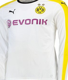 Puma BVB Third Shirt 2015/16 - Long Sleeve White