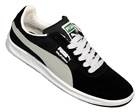 Puma California 2 Black/Grey Mesh/Suede Trainers