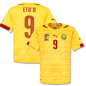 Puma Cameroon Away Etoo Shirt 2014 2015