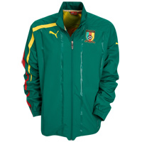 Cameroon Walk Out Jacket - Green/Yellow.