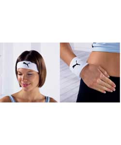 Puma Cat Wristband/Headband Set