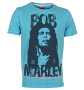 Puma Collab Bob Marley Blue T-Shirt