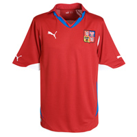 Puma Czech Republic Home Replica Shirt - Chilli Pepper.