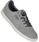 Puma Dallas Limestone Grey Suede Trainers