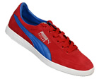 Puma Dallas Red/White Suede Trainers