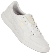 Puma Dallas White Canvas Trainers