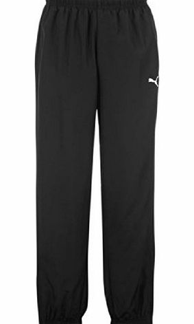 Puma Essentials Closed Hem Woven Tracksuit Bottoms Black Medium