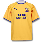 Puma Everton Away Shirt 2003/04.