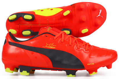 Puma Evopower 1 FG Football Boots Fluro Peach/Ombre
