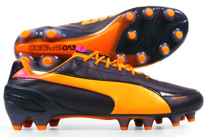 Puma Evospeed 1.2 K FG Football Boots Blackberry/Fluo