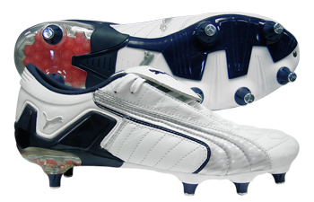 Puma V-Konstrukt SG Football Boots White / Navy /