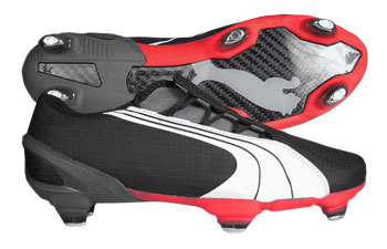Puma V1-06 SG Football Boots Black / White / Red
