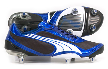Puma V1-08 SG Football Boots Blk / White / Blue