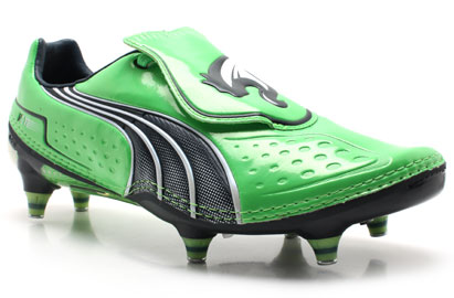 Puma Football Boots  Puma V1.11 SG Football Boots Green/Navy