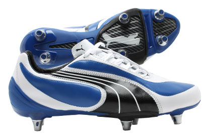 Puma Football Boots Puma V3.08 SG Football Boots Royal/White/Blk