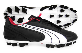 Puma V6.08 GCi FG Football Boots Black/White