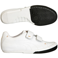 Puma French 77 Velcro Trainers - White.