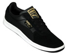 G. Vilas 2 Black/White Leather Trainers