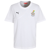 Puma Ghana Africa Authentic T-Shirt - White.