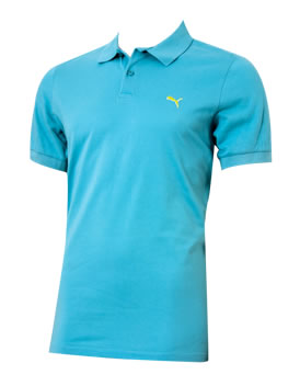 puma Golf 2009 Plain Pique Polo Angel Blue